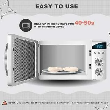 Heated Eye Mask for Dry Eyes Moist Heat Therapy