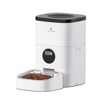 PETLIBRO Automatic Cat Feeder, Automatic Cat Food Dispenser with Timer Interactive Voice Recorder, A...