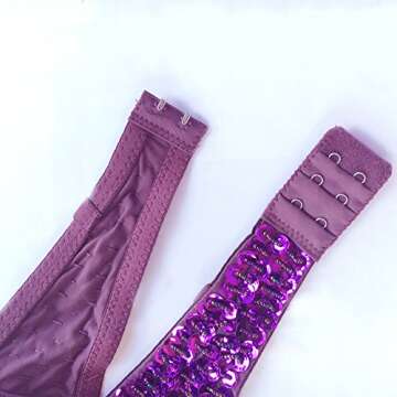 ROYAL SMEELA Belly Dance Costume Set for Women Belly Dance Bra and Belt Chiffon Dancing Skirts Professional Outfit 3pcs Purple