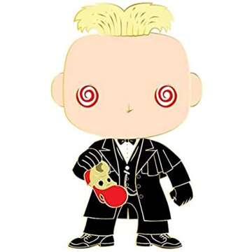 Funko Pop! Pin - Judge Doom Black PU Suit