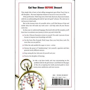 No Excuses! The Power of Self-discipline by Brian Tracy (2012) Hardcover