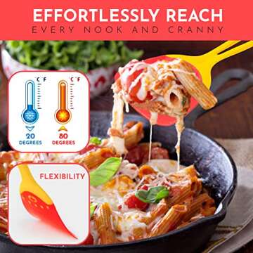 ROMANTIC HOUSE Baking Silicone EVA Spatula 2pack