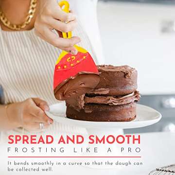 ROMANTIC HOUSE Baking Silicone EVA Spatula 2pack