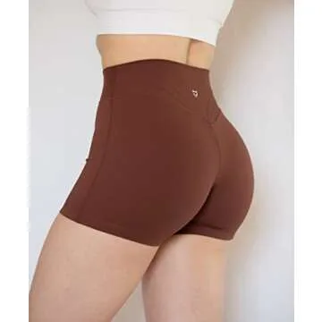 TomTiger Workout Shorts for Women High Waist Gym Fitness Running Yoga Bike Active Exercise Women's S...