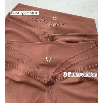 TomTiger Workout Shorts for Women High Waist Gym Fitness Running Yoga Bike Active Exercise Women's Short Tummy Control 3" (M, Coffee)