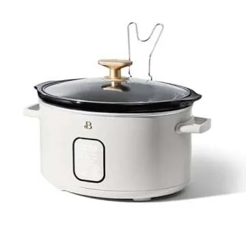 Stylish 6 Quart Programmable Slow Cooker by Drew Barrymore