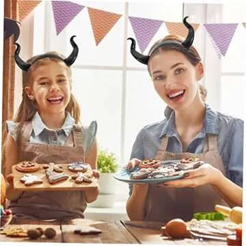 Devil Horns Headband for Halloween Costumes and Parties