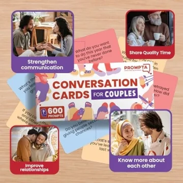 Rayliad 600 Conversation Cards for Deeper Connections