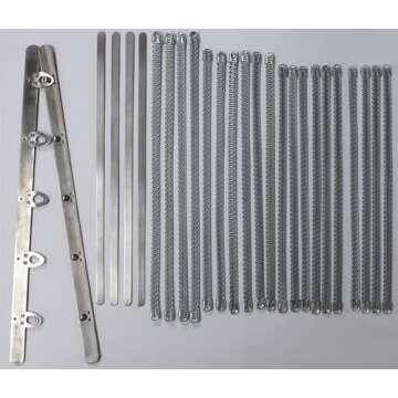 luvsecretlingerie Heavy Duty 26 Double Steel Boned Waist Training COTTON Long Torso Overbust Tight Shaper Corset #8555