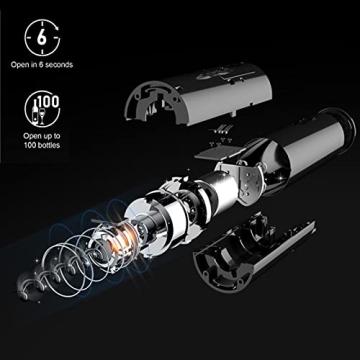Electric Wine Opener Set 4-in-1 Elegant Gift for Wine Lovers