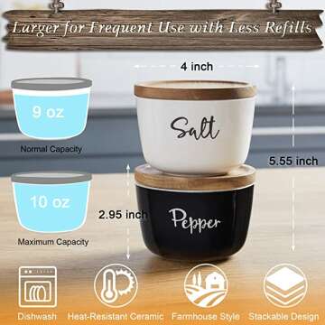 Farmhouse DAYYET Stacked Kitchen Countertop Organizer