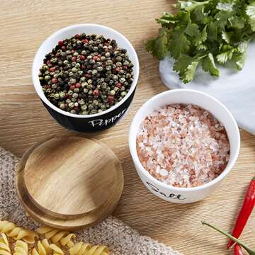 Farmhouse DAYYET Stacked Kitchen Countertop Organizer