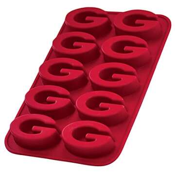MasterPieces NCAA Georgia Bulldogs Ice Cube Tray (Set of 2)