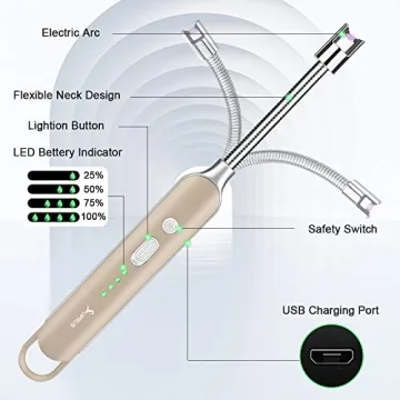 SUPRUS Rechargeable Arc Lighter for All Occasions