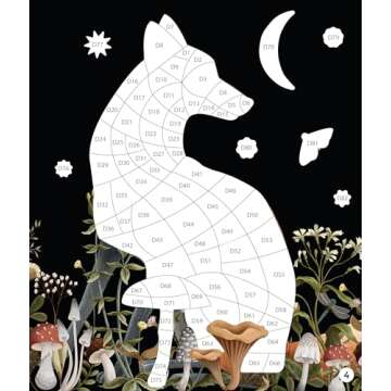 Brain Games - Sticker by Number: Enchanted Garden (24 Images to Sticker): Includes 2 Foil Sticker Sheets to Complete Each Image!