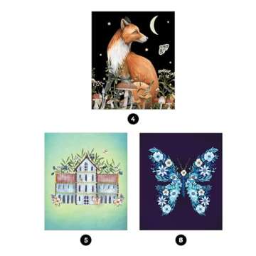 Brain Games - Sticker by Number: Enchanted Garden (24 Images to Sticker): Includes 2 Foil Sticker Sheets to Complete Each Image!