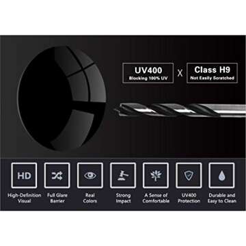 Trendy Oversized Retro Sunglasses with UV Protection