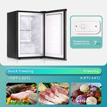 Buy EUHOMY Compact 3.0 Cu.Ft Freezer for Home