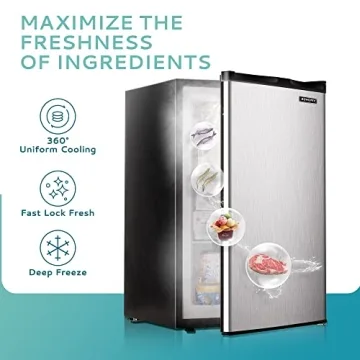 Buy EUHOMY Compact 3.0 Cu.Ft Freezer for Home