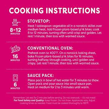 Gardein Sweet & Sour Plant-Based Porkless Bites, Vegan, Frozen, 10.5 oz.