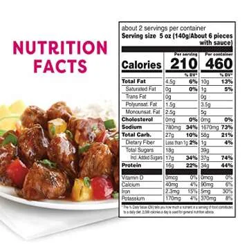 Gardein Sweet & Sour Plant-Based Porkless Bites, Vegan, Frozen, 10.5 oz.