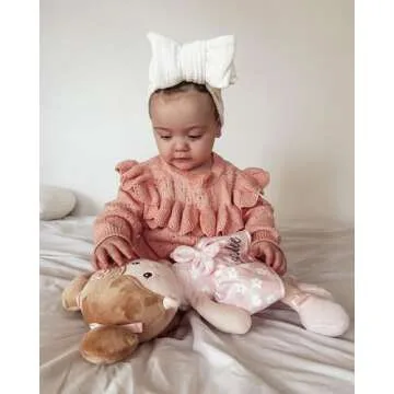 LeyaDoll Personalized Soft Baby Doll for 1 Year-Old Girls