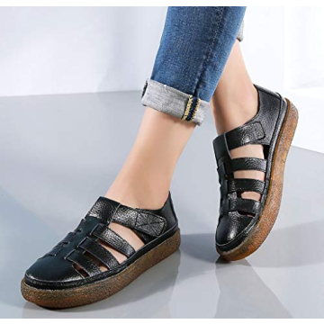 Women's Hollow Penny Loafers Slip On Flats for Work and Casual