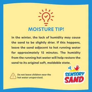 Sensory Sand Play Sand for Kids with Sea Molds 4 Pound Bulk Multicolor Sand for Boys and Girls