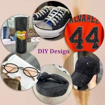 Resin Jelly Rhinestones Kit with B7000 Glue for DIY Crafting