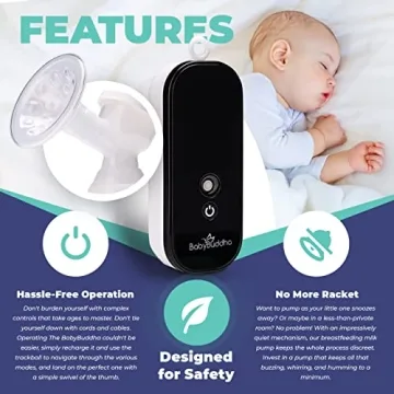 BabyBuddha Hands Free Breast Pump - Portable and Powerful