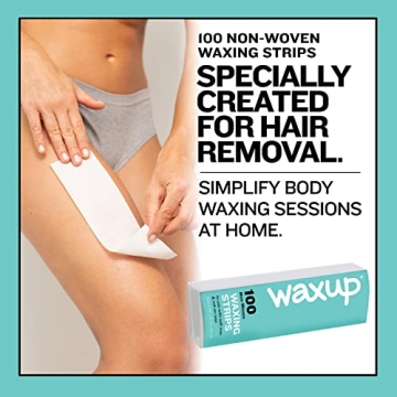 waxup Non-Woven Wax Strips for Hair Removal at Home
