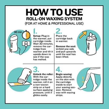 waxup Non-Woven Wax Strips for Hair Removal at Home