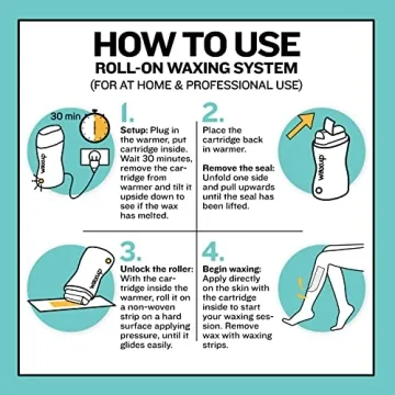 waxup Non-Woven Wax Strips for Hair Removal at Home