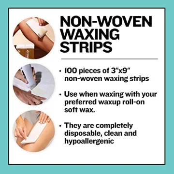 waxup Non-Woven Wax Strips for Hair Removal at Home