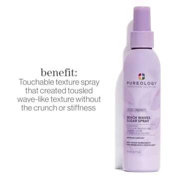 Pureology Style + Protect Beach Waves Sugar Spray For Color-Treated Hair - Adds Texture To Create To...