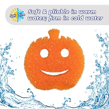 Scrub Daddy Halloween Non-Scratch Sponges - 3ct