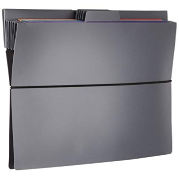 Amazon Basics 6 Pocket File Folders for Easy Organization