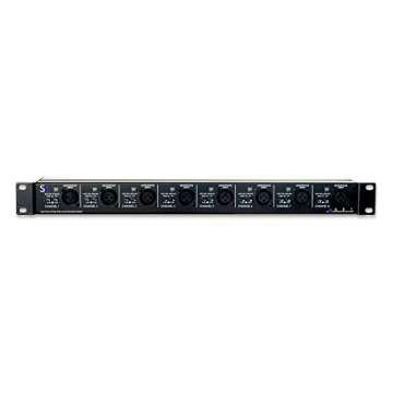 ART S8 Eight Channel Mic Splitter for Superior Audio Control