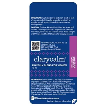 doTERRA ClaryCalm Essential Oil for Women's Wellness