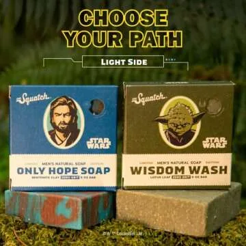 Dr. Squatch Star Wars Soap Collection - Men’s Natural 4 Pack