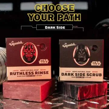 Dr. Squatch Star Wars Soap Collection - Men’s Natural 4 Pack