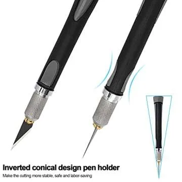 Premium EHDIS Precision Hobby Knife Set with 10 Blades