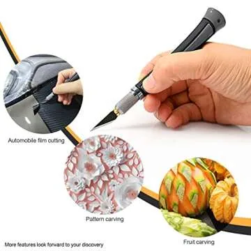 Premium EHDIS Precision Hobby Knife Set with 10 Blades