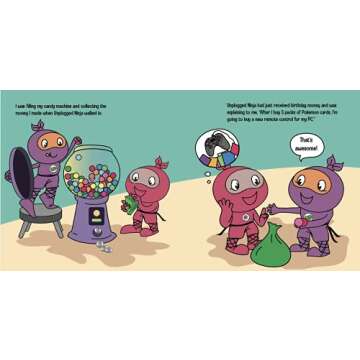 Money Ninja: A Children's Book About Saving, Investing, and Donating (Ninja Life Hacks)