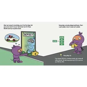 Money Ninja: A Children's Book About Saving, Investing, and Donating (Ninja Life Hacks)
