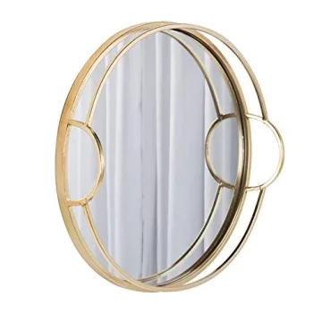Elegant Kate and Laurel Naples Gold Decorative Tray