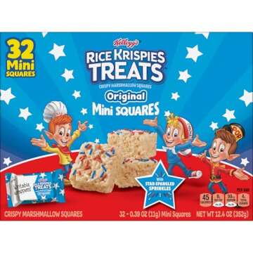 Rice Krispies Treats Mini Marshmallow Squares for Summer Fun