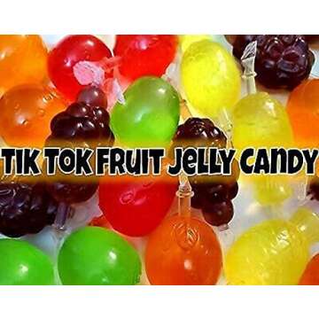 Din Don JU-C Jelly TikTok Candy 12.6oz (360g), 9 pieces X 40g