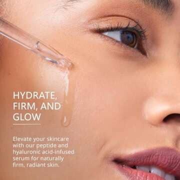 Asterwood Matrixyl 3000 + Argireline Serum with Hyaluronic Acid - Anti-Aging, Wrinkle Reducing, Collagen Boosting - Fragrance-Free - 2 Fl Oz