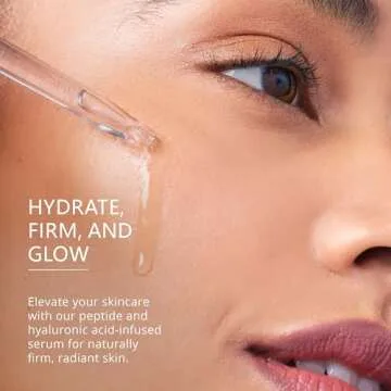 Asterwood Matrixyl 3000 + Argireline Serum with Hyaluronic Acid - Anti-Aging, Wrinkle Reducing, Collagen Boosting - Fragrance-Free - 2 Fl Oz